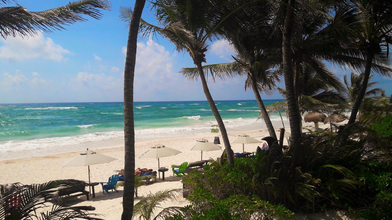 Cabanas La Luna Otel Tulum Dış mekan fotoğraf