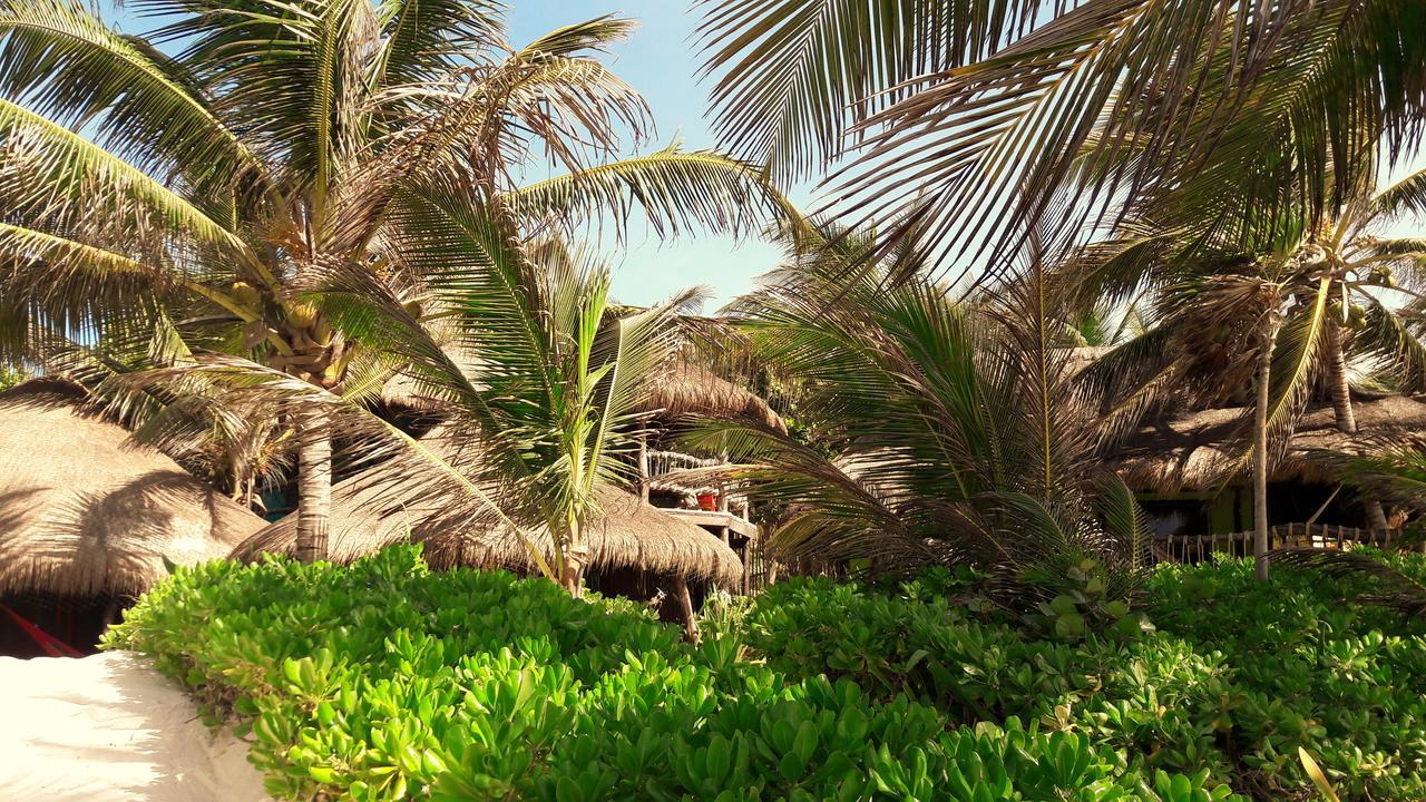 Cabanas La Luna Otel Tulum Dış mekan fotoğraf