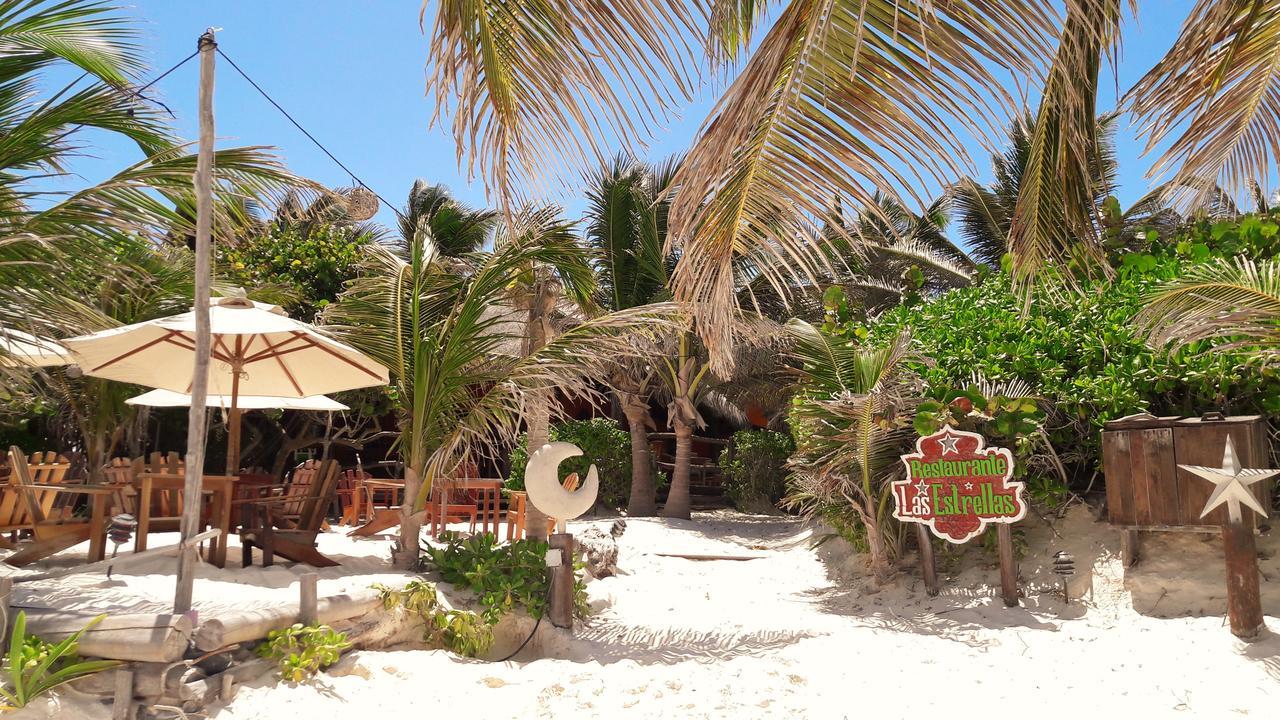 Cabanas La Luna Otel Tulum Dış mekan fotoğraf