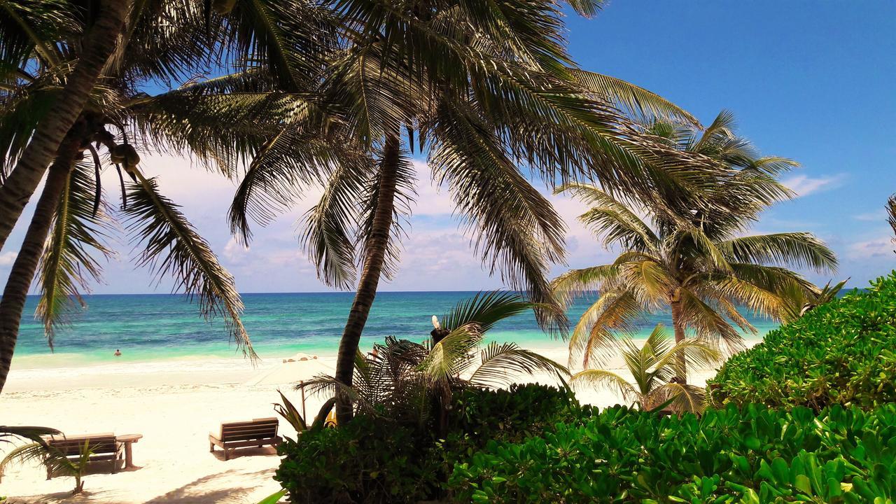 Cabanas La Luna Otel Tulum Dış mekan fotoğraf