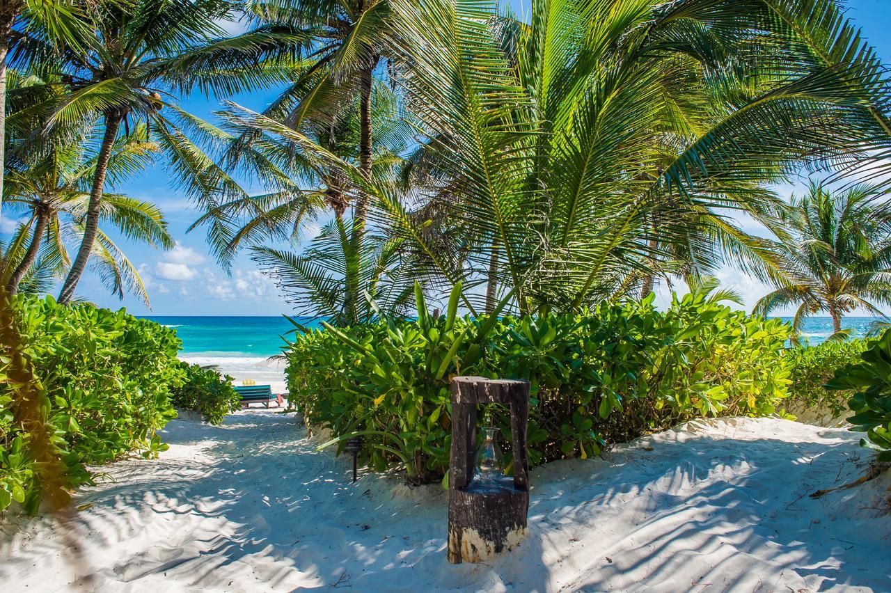 Cabanas La Luna Otel Tulum Dış mekan fotoğraf