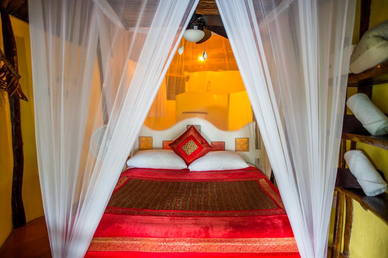 Cabanas La Luna Otel Tulum Dış mekan fotoğraf