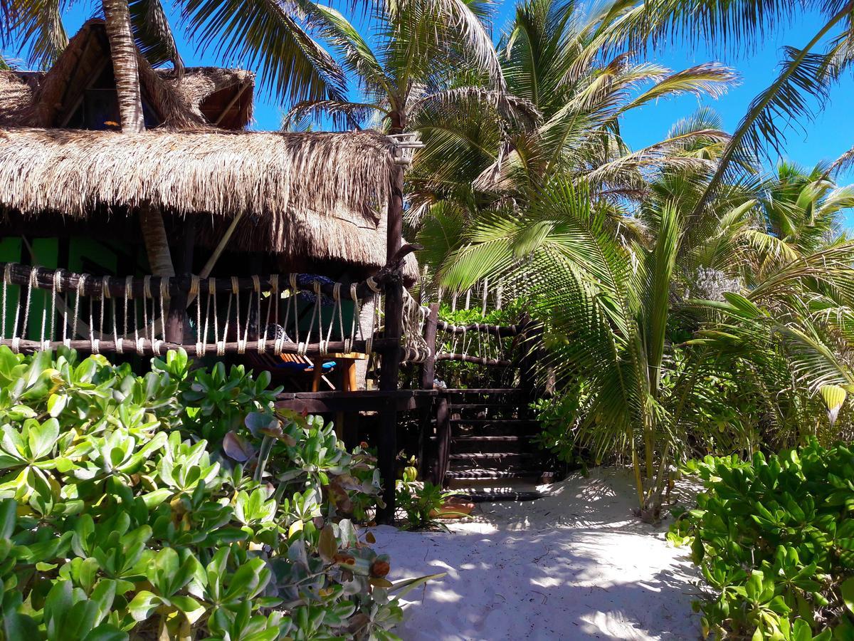Cabanas La Luna Otel Tulum Dış mekan fotoğraf