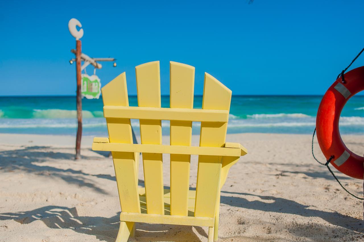 Cabanas La Luna Otel Tulum Dış mekan fotoğraf