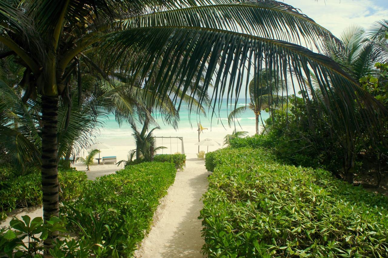 Cabanas La Luna Otel Tulum Dış mekan fotoğraf