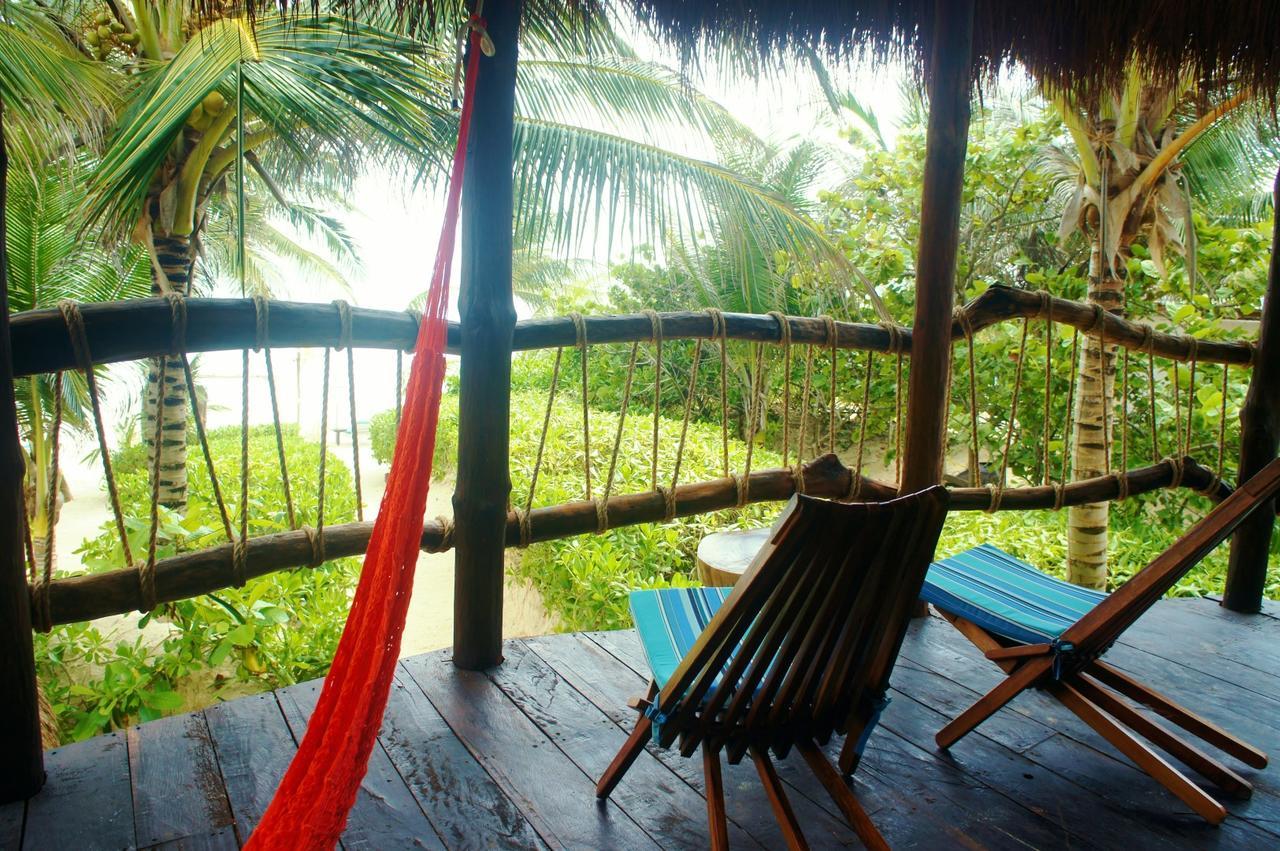 Cabanas La Luna Otel Tulum Dış mekan fotoğraf