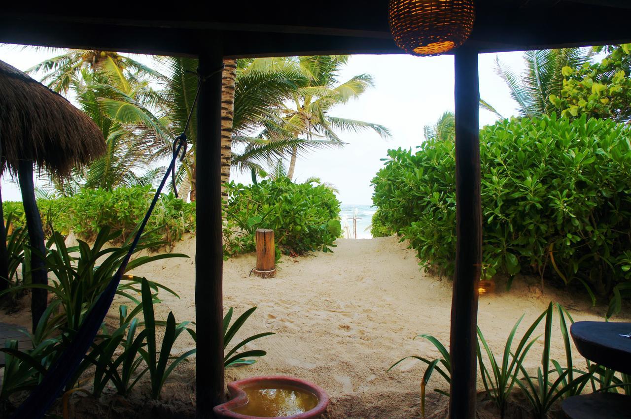 Cabanas La Luna Otel Tulum Dış mekan fotoğraf